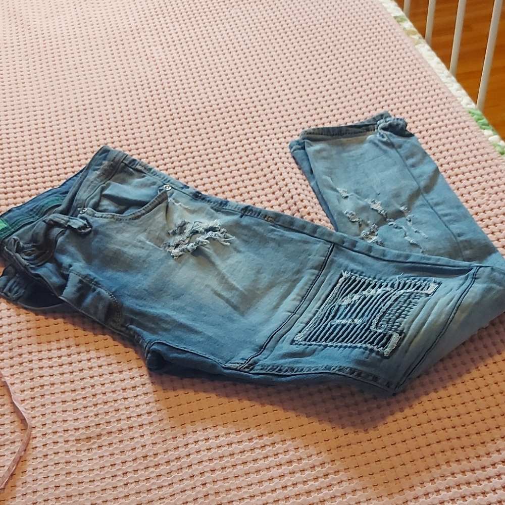 Trendy Blue Boyfriend Jeans for Men